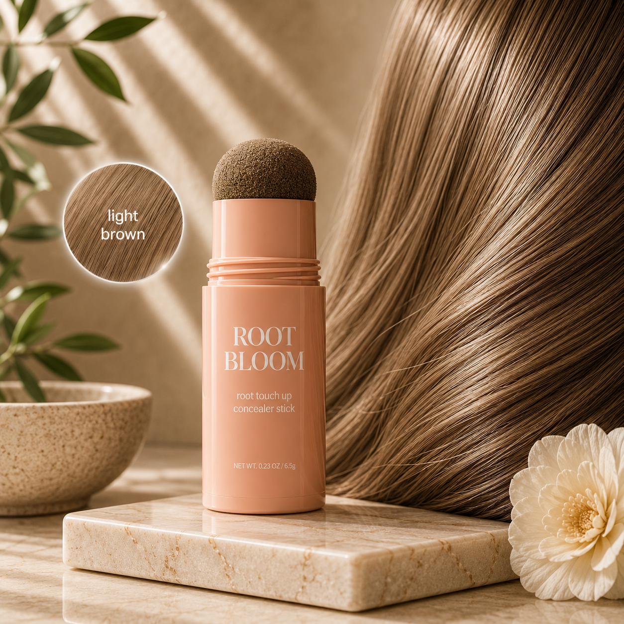 10-Second Hair Concealer Cover Grays. Fill Thin Areas. Perfect Your Hairline.
